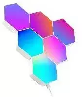 Tracer šešiakampės RGB Ambience lempos – Smart Hexagon