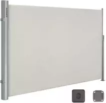 Songmics Šoninis tentas 200 x 350 cm Smėlio spalvos