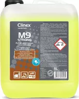 Clinex Skystis labai nešvarių grindų valymui, CLINEX M9 Strong grindys, 5L. Skystis labai nešvarių grindų valymui, CLINEX M9 Strong grindys, 5L.