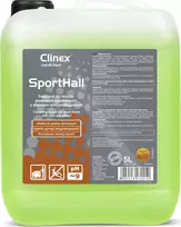 Neslystantis skystis PVC, linoleumo, parketo grindų valymui sporto salėse CLINEX SportHall 5L