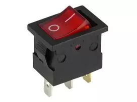 Blow Oem Klavišinis jungiklis MK1012C 12V raudonas - 20vnt