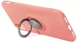 Dėklas Siliconering SILICONE RING IPHONE XR LIGHT Rožinis
