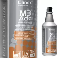 Rūgštinis koncentratas vonios ir sanitarinių patalpų valymui CLINEX M3 Acid 1L
