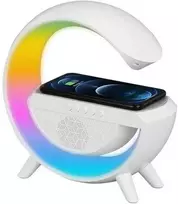 3in1 5W Garso kolonėlė su RGB apšvietimu ir belaidžiu įkrovimu