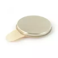 Oem Neodimio magnetas su lipniu sluoksniu 10x1mm - 10vnt