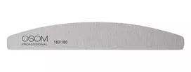 Dildė nagams Osom Professional Quality Half Moon Shape, zebra, EB179228180180 180/180, 1 vnt, 1/25