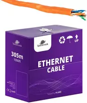 Spacetronik Skrętka CAT5e U/UTP AWG24 CU POE PVC Eca 305m