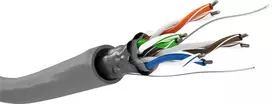 Wentronic CAT5e laidas F/UTP AWG 24/1 Kabelio ilgis 100m