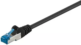 Goobay Kabelis LAN Patchcord CAT 6A S/FTP Juodas 5m