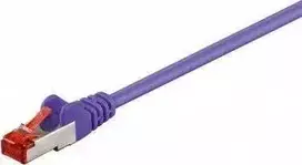 Wentronic Goobay Kabelis LAN Patchcord CAT 6 S/FTP LSZH fioletas 5m