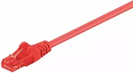 Goobay Kabelis LAN Patchcord CAT 6 U/UTP RAUDONA 2m