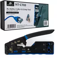 Spacetronik Zaciskarka RJ45/RJ12/RJ11 NT-CT03