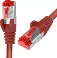 Spacetronik Kabelis RJ45 CAT 6 S/FTP AWG27 LSZH raudona 7.5m