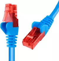 Spacetronik Kabelis RJ45 CAT 6 U/UTP AWG24 mėlyna 30m