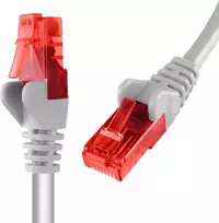 Spacetronik Kabelis RJ45 CAT 6 U/UTP AWG24 balta 3m