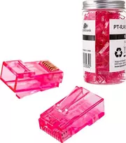 „Spacetronik“ RJ45 praėjimo kištukas cat6 UTP PT-RJ456UPK-1 100 vnt.