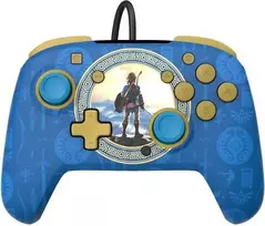 PDP Zelda Hyrule Mėlyna laidinis valdiklis skirtas Nintendo Switch