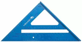 Hoegert Aliuminis mat. trikampis 180mm