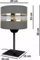 GTV Stalinis šviestuvas RIO, E27, maks. 40 W, 220-240 V, raudona
