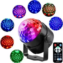 Disko projektorius su LED RGB apšvietimu
