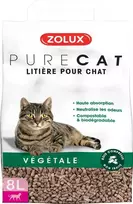 Krienai Zolux PureCat vegetalis bekvapis 8 l