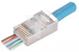 RJ45 STP cat.6 praėjimo kištukas (100 vnt. pakuotėje) ALANTEC