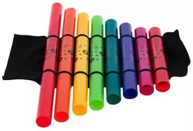 Ksilofoninis mušamųjų vamzdžių laikiklis - dėklas Boomwhackers BW-XT-8G