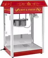 Royal Catering Profesionalus, efektyvus reguliuojamas spragėsių aparatas 230V 1,6kW raudonas