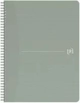 Perdirbtas sąsiuvinis su spirale OXFORD Rec’Up, A4, 50 lapų, 90 gsm, langeliais