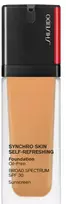 „Shiseido Synchro Skin“ gaivinantis skystas makiažo pagrindas be aliejaus, 410, „Sunstone“, SPF 30, 10 ml *Testuojamasis vienetas