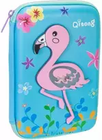 Penalas 3D FLAMINGO, Qitong, 205x145x45 mm, su LED lempute, mėlynos sp.