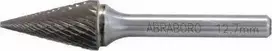 Abraboro ABRABORO metalo freza M tipas, 8,0 x 64/18 - TCT aštrus kūgis