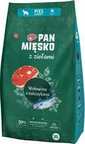 Pan Mięsko Maistas sausas šuniui su ziołami jautiena su tunu (dorosły) chrupki S 20kg