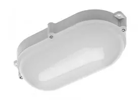 Sieninis šviestuvas Bikuvalt 10W LED paviršinis šviestuvas LUXIA, baltas, 4000K, IP65
