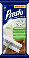 Presto 2in1 laikiklis + Valymo skystis grindų 16 vnt.
