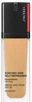 „Shiseido Synchro Skin“ gaivinantis skystas makiažo pagrindas be aliejaus, 340, ąžuolo spalvos, SPF 30, 10 ml *Testuojamasis vienetas