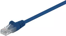 Wentronic Goobay Kabelis LAN Patchcord CAT 5E 0.25m mėlyna