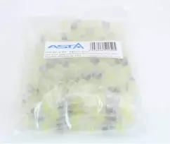 Termo gilzių mova su alavu |rinkinys 100 vnt 40mmL(4,0-6.0mm2)