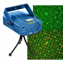 Lazerinis projektorius lazeris Žalios + Raudonos Spalvos