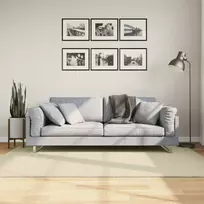 Kilimas HUARTE, kreminės spalvos, 140x200 cm, trumpi šereliai