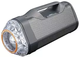 Projektorius Nešiojamas belaidis garsiakalbis REMAX MONSTER RB-H30 15600mAh su NFC ir LED šviesomis: Spalva - Pilka