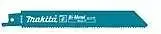 Makita Tiesinio pjūklo pjūkleliai BIM 152x1,25mm (10-14tpi), 5Vnt., Metalui B-43153