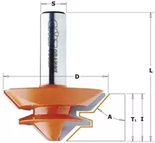 Sujungimų freza CMT; S=1/2''; D=69,9 mm