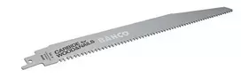 Bahco Karbidinė TCT tiesinio pjūklo geležtė 150mm*1,32mm 8TPI medienai 1 vnt
