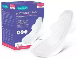 LANSINOH diskretiški ir sugeriantys paketai M, praėjus 2 savaitėms po gimdymo Discreet&Absorbent, 12 vnt.