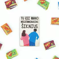 Magnetukas "Mėgstamiausias šiknius"
