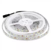 V-tac 7W/m LED juosta, 60 LED/m, 12V, RGB, IP65, 5m ritė