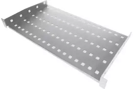 Alantec Fiksuota lentyna 19 colių 1U gylis 350mm Pilka