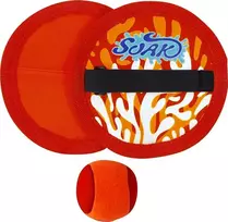 Solex SOLEX VELCRO CATCH BALL ŽAIDIMAS RAUDONAS AN-0510R
