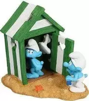 Aqua Nova AquA Della dekoracijos smurfas kotedže 14x11x14cm
